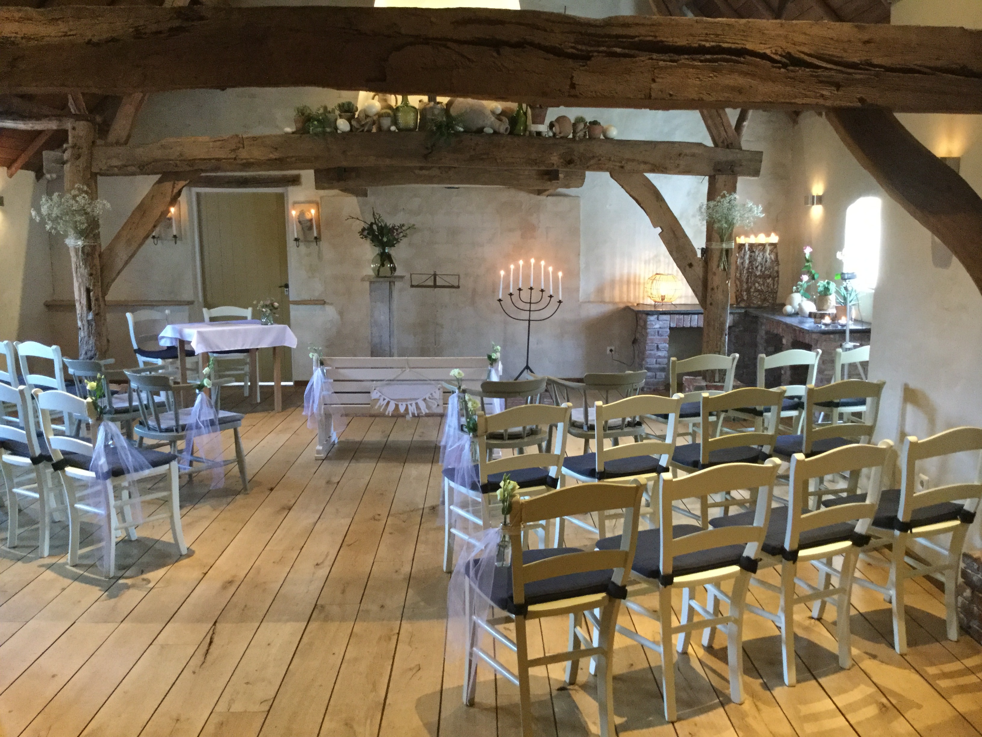 Trouwen / ceremonie binnen